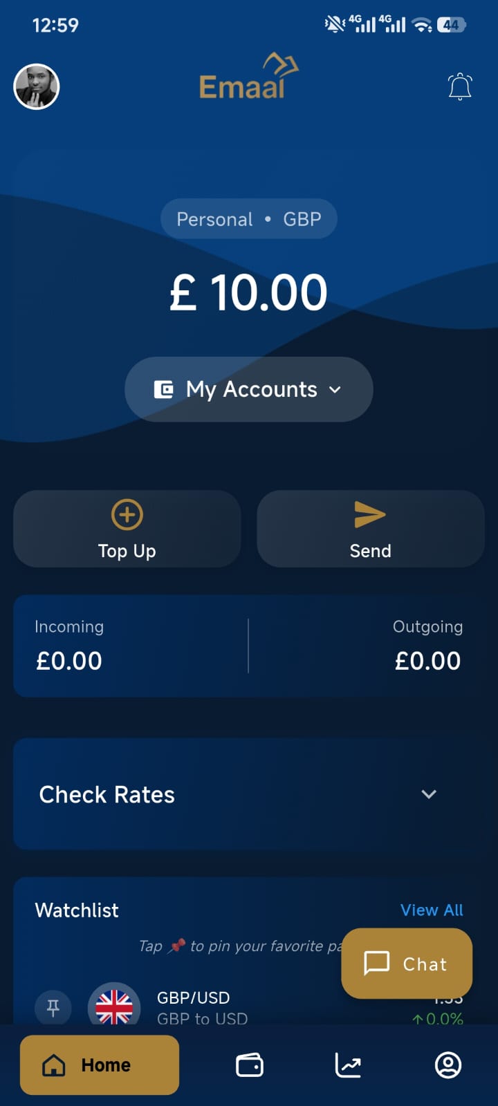 Step 1 account deletion screen